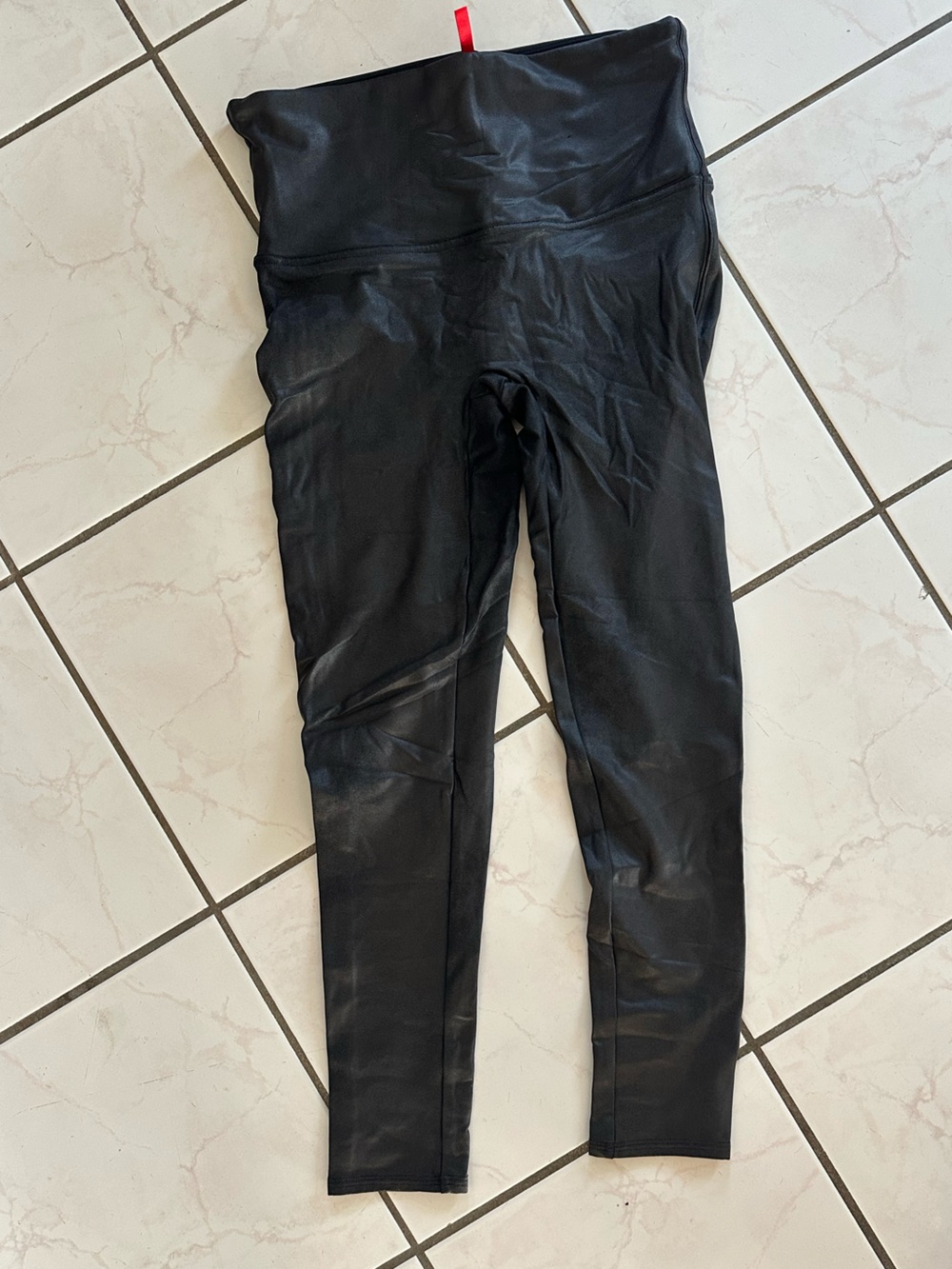 Spanx faux leather leggings